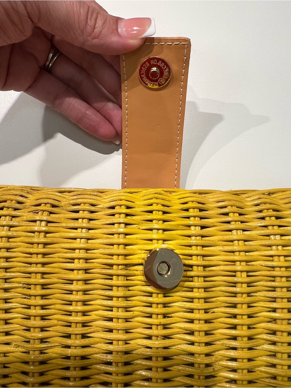 Mark & Graham Rattan Clutch - Picture 3 of 9
